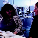 Dana with Dr Alice Roberts