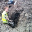 Scott enjoys a little monolith sampling at Killoteran watermill, Co. Waterford.