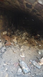 The cache in situ - image: ORNC