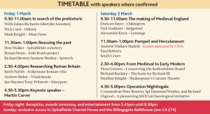 CA Live timetable